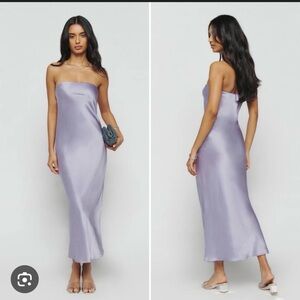 Reformation Joanne Silk Dress- Small